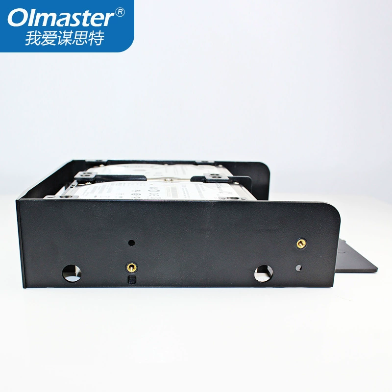 Кронштейн преобразования жёсткого диска Olmaster MR8802 5,25" к 3,5" , поддерживает 2,5/3,5/SSD, чёрный