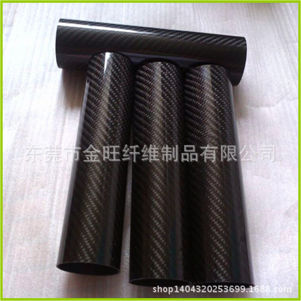 玻加3K卷管   东莞厂家供应50*48mm摩托车配件用玻加3K卷管