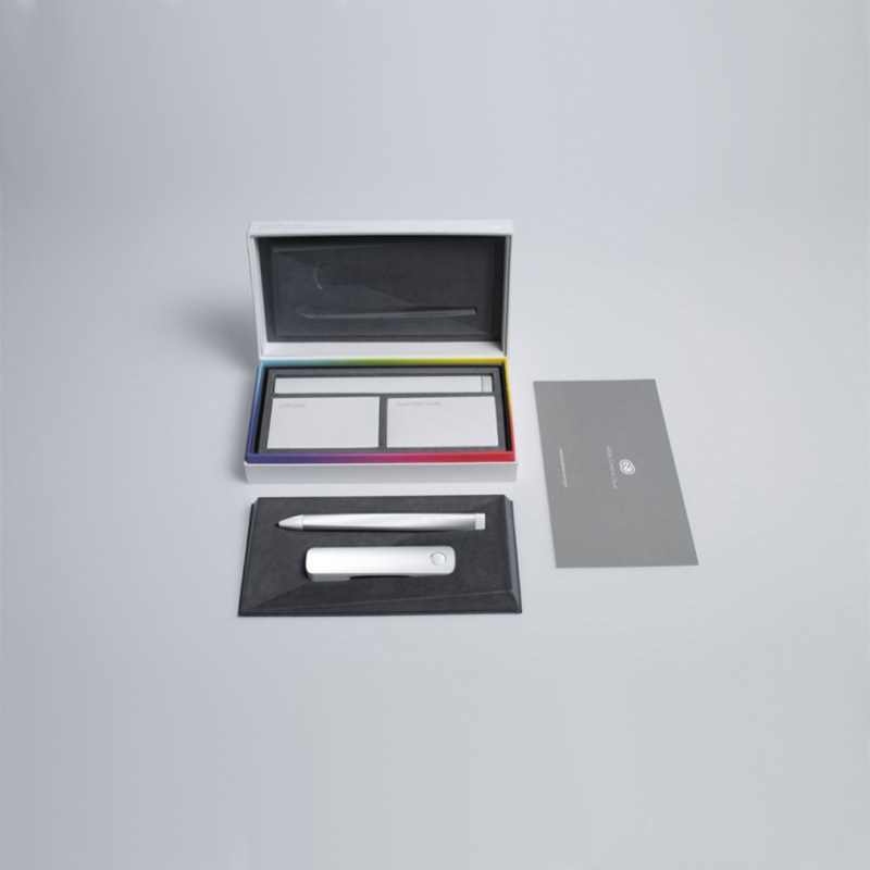 Factory direct supply special paper flip hard gift box internal sponge gift carton can be printed in samples