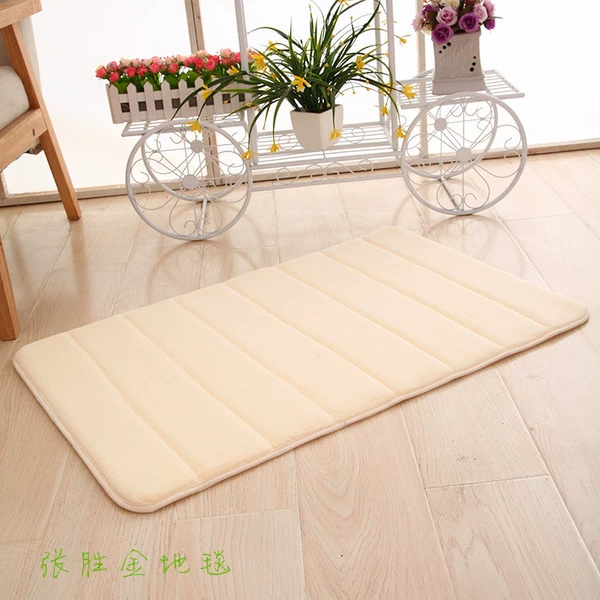 Thickened white bottom vertical striped blanket beige yellow