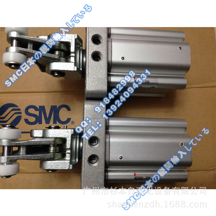 日本SMC一级原装  RS2H50-30DL 重载型止动气缸 RSH系列