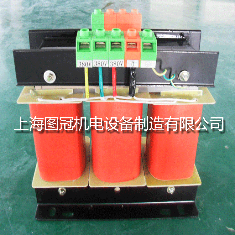 图冠厂家供应SBK-1KVA/1KW三相干式隔离变压器380V变220V三相四线