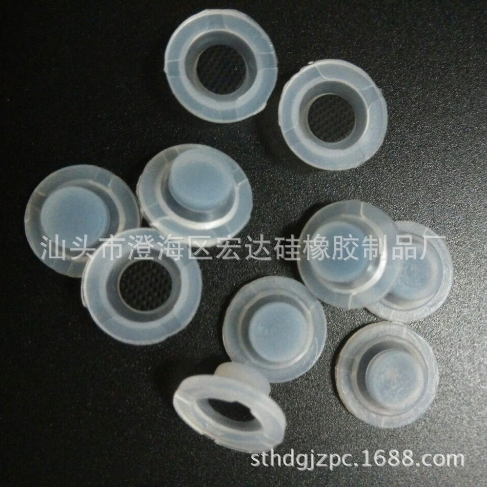 厂家直供硅胶制品圆单点硅胶按键单粒按钮导电开关按键电子配件