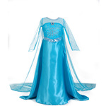 Платье, юбка, наряд маленькой принцессы, xэллоуин, европейский стиль, детская одежда, «Холодное сердце»