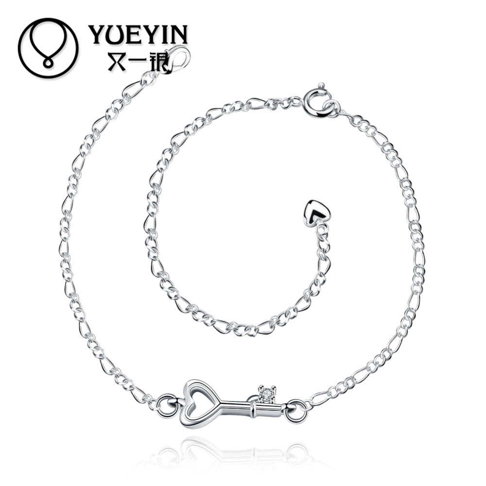 creative ankle bracelet for keys