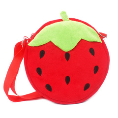 Children's Korean style small crossbody bag little girl plush cartoon shoulder bag crossbody bag mini shoulder bag baby small shoulder bag