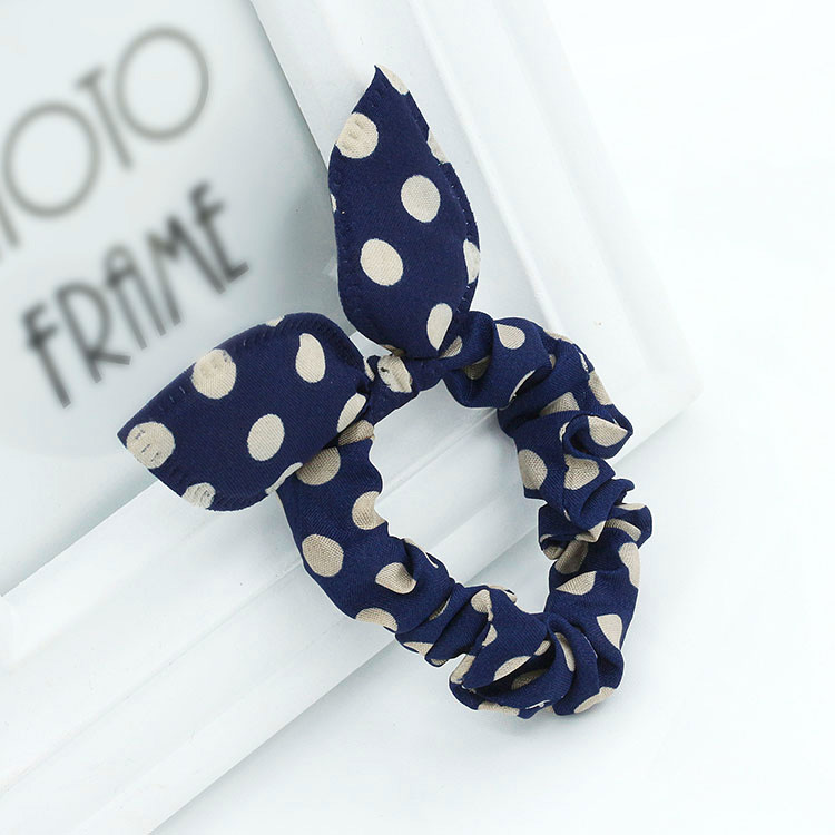 Corea del Sur accesorios de moda arco tocado pelo cuerda hembra Orejas de conejo pelo anillo de estilo coreano accesorios para el cabello fabricante de suministro