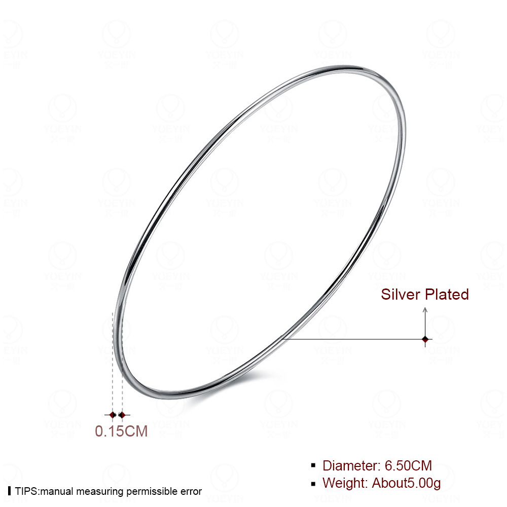 classic silver bracelet