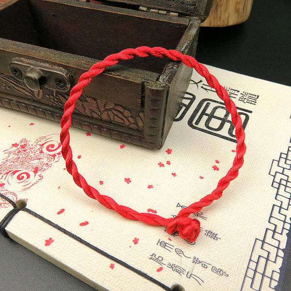 woven birthday charm handmade