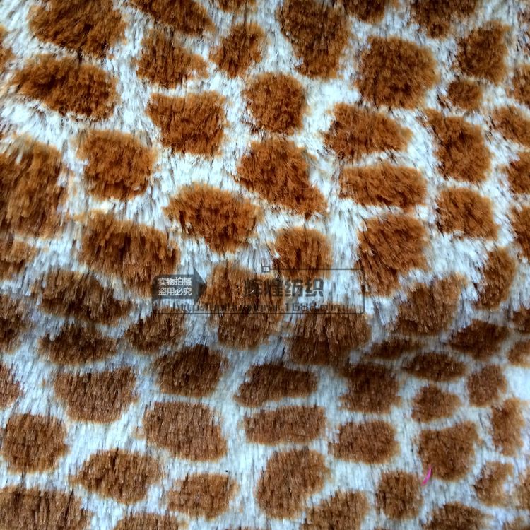 现货供应10毛高PV绒印花素色 人造长毛绒 小兔绒 绒布 玩具家