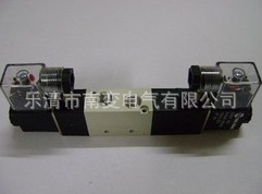 4V230-08电磁阀220V DC24V 12V AC110V气动阀三位五通开关气阀铝