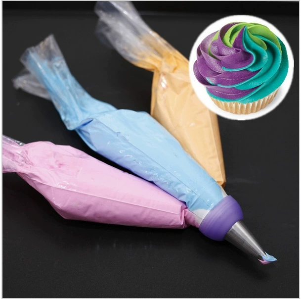 Русский конвертер кончик для piping bag три цвета средний факел торт