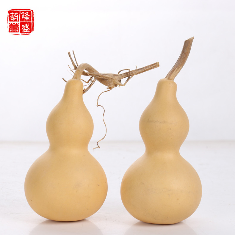 批发特大葫芦摆件 中号小白皮亚腰原色素葫芦工艺品 种植基地直发