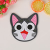 Cartoon silica gel non-slip three dimensional dinner plate with animals, wholesale