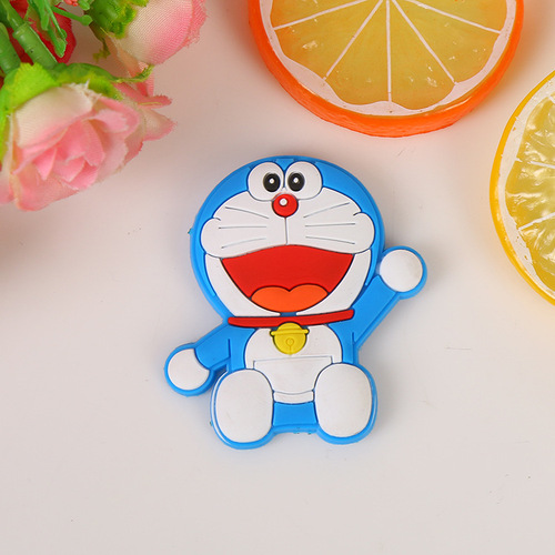 Creative Cute 3D Droplet PVC Soft Rubber Cartoon Animal Magnetic Fridge Magnet, Free Design and Making