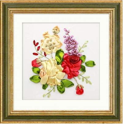 Bordado a mano DIY cinta bordado colgante pintura principiante bordado punto de cruz sala de estar pintura decorativa Lu bordado niños pequeña pintura colgante