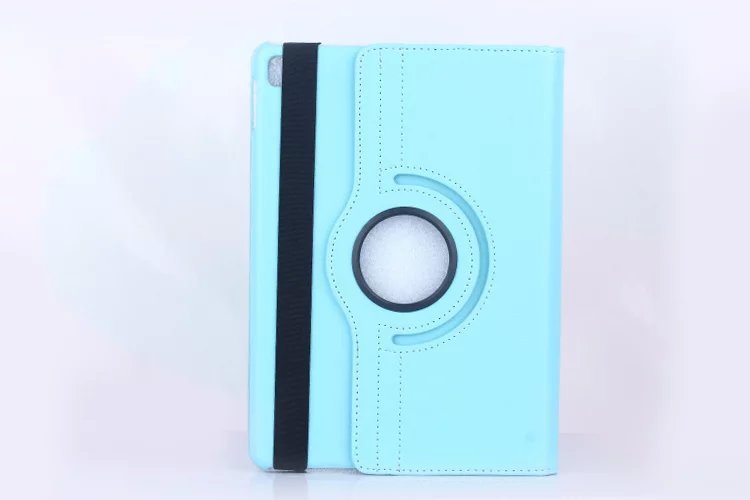 Funda protectora para panel plano ipadpro11 air6 patrón de lichi para iPad 9.7 funda de cuero giratoria 10.2 funda protectora