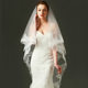 Bride Wedding Lace Long Veil Beautiful Long Elegant Elegant Romantic