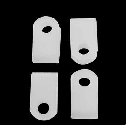 供应R型线夹 3.3 塑料线夹 尼龙U型线夹 塑料电缆固线夹 束线夹