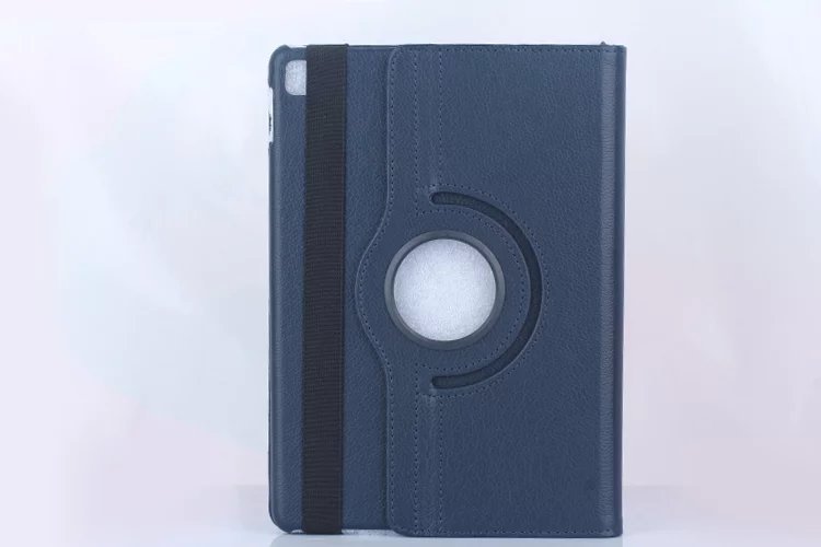 Funda protectora para panel plano ipadpro11 air6 patrón de lichi para iPad 9.7 funda de cuero giratoria 10.2 funda protectora