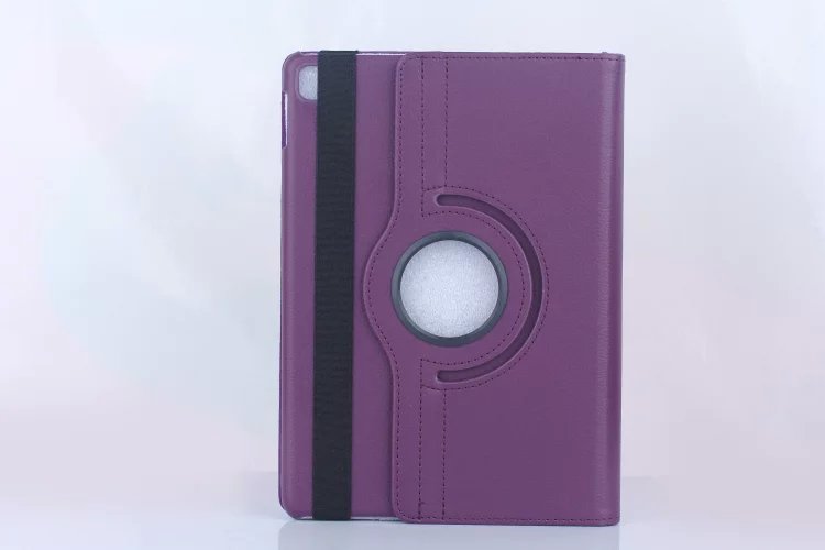 Funda protectora para panel plano ipadpro11 air6 patrón de lichi para iPad 9.7 funda de cuero giratoria 10.2 funda protectora