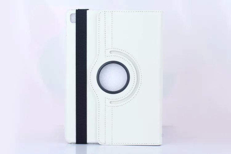 Funda protectora para panel plano ipadpro11 air6 patrón de lichi para iPad 9.7 funda de cuero giratoria 10.2 funda protectora