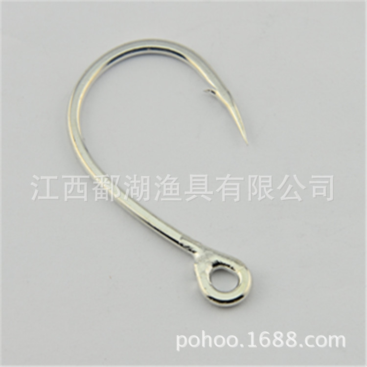 JiggING9986 gancho de hierro ligero boutique pesca engranaje Mesa pesca gancho alto carbono acero Luya asesino gigante