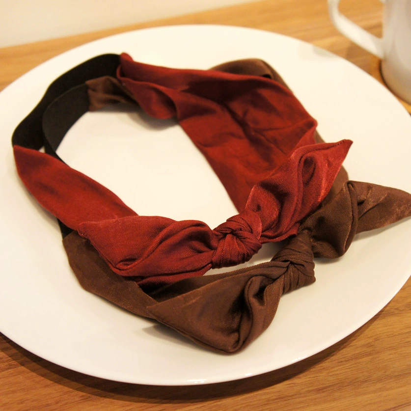 Fashionable universal elastic headband for face washing with bow, internet celebrity, wholesale