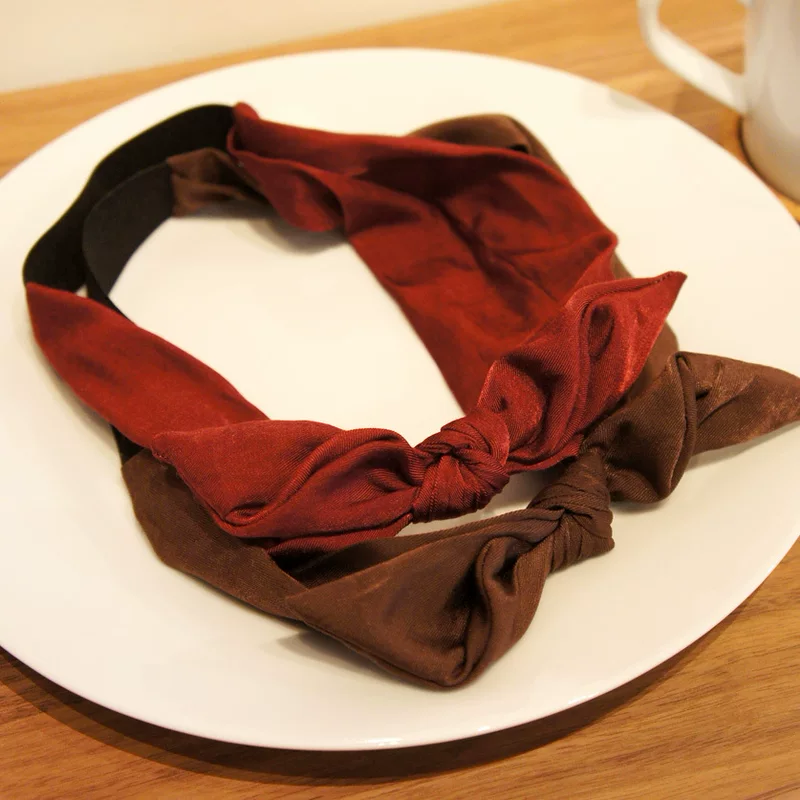 Fashionable universal elastic headband for face washing with bow, internet celebrity, wholesale