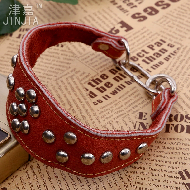 Jinja борзая ошейник Huipi ошейник кожаный ошейник Pet тонкий ошейник в наличии оптом