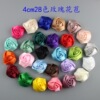 Three dimensional hair accessory handmade lapel pin, 4cm, polyester