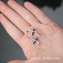 二胡配件 二胡微调板胡微调中胡高胡中胡弦钩围条调音器一对起批