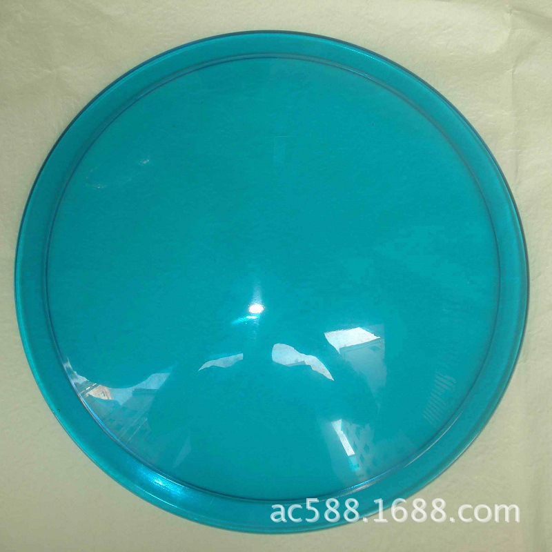 压制彩色玻璃灯罩水果盘能量碟灯饰配件汽车船头照射灯警告防爆