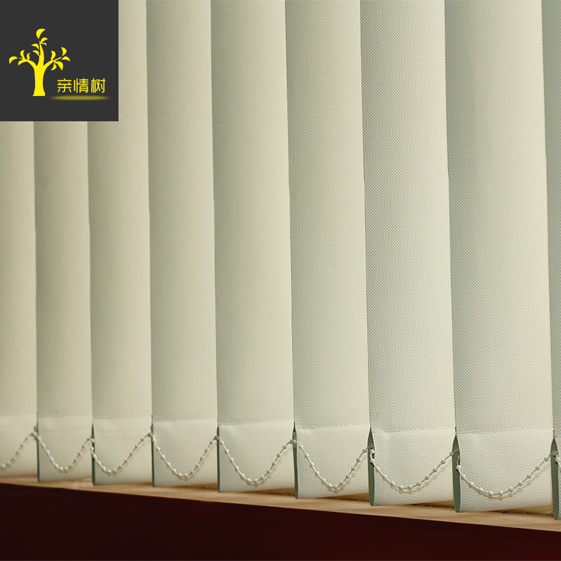 Vertical Blinds Blackout Balcony Floor-To-Ceiling Windows Office Partition Bedroom Living Room Left and Right Dimming Vertical Blinds