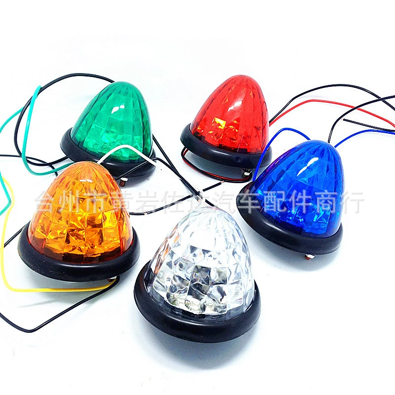 12V24VLED грузовик с цветной Nest головной лампой боковые огни широкое освещение кромка фонаря