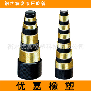 Manufacturer Sells Steel Wire Winding Hydraulic Hose, Hydraulic Oil Pipe, High Pressure Hose