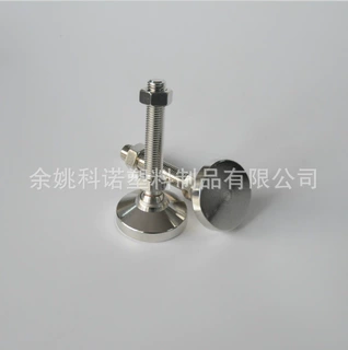 供应碳钢重力支撑脚,万向地脚,,M16镀镍机械支脚