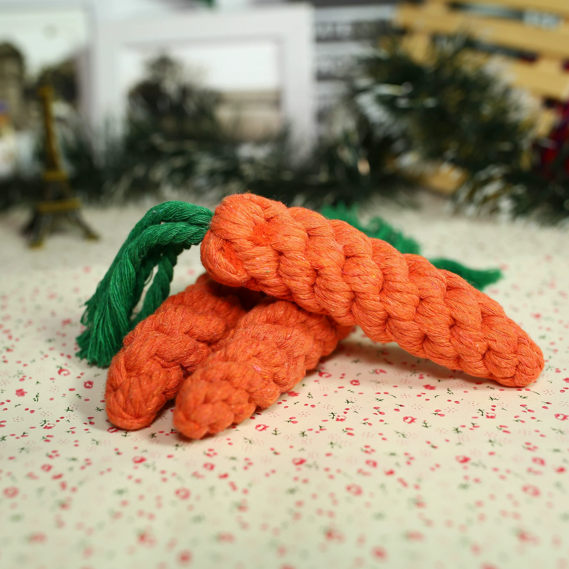 Морковь тwoven игрушка, DIY, домашнее животное