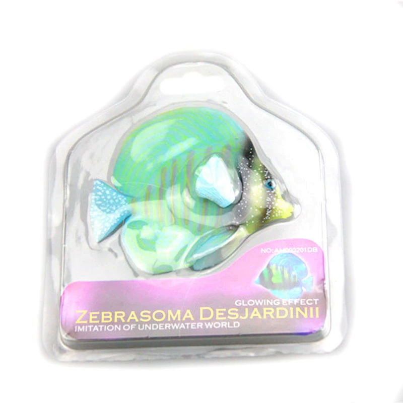 Fish tank decorative simulation seafish aquatic luminous plastic fish 2016 hanging fish