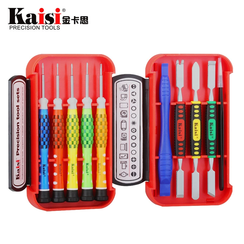 Mobile phone, screwdriver for repair, set