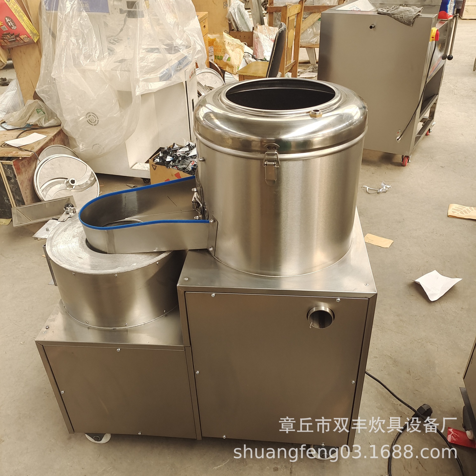 供应徐州全钢土豆脱皮机 脱皮机厂家 芋头脱皮机 脱皮清洗机