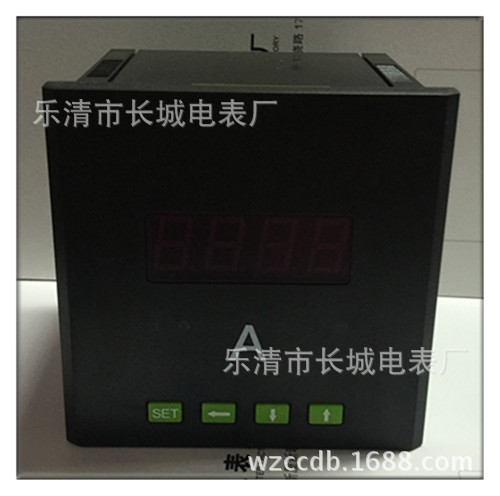 黑壳 长城电表厂 SX96 300/5 数字式交流电流表