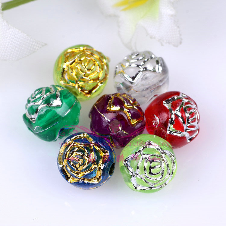 Acrylic transparent beads