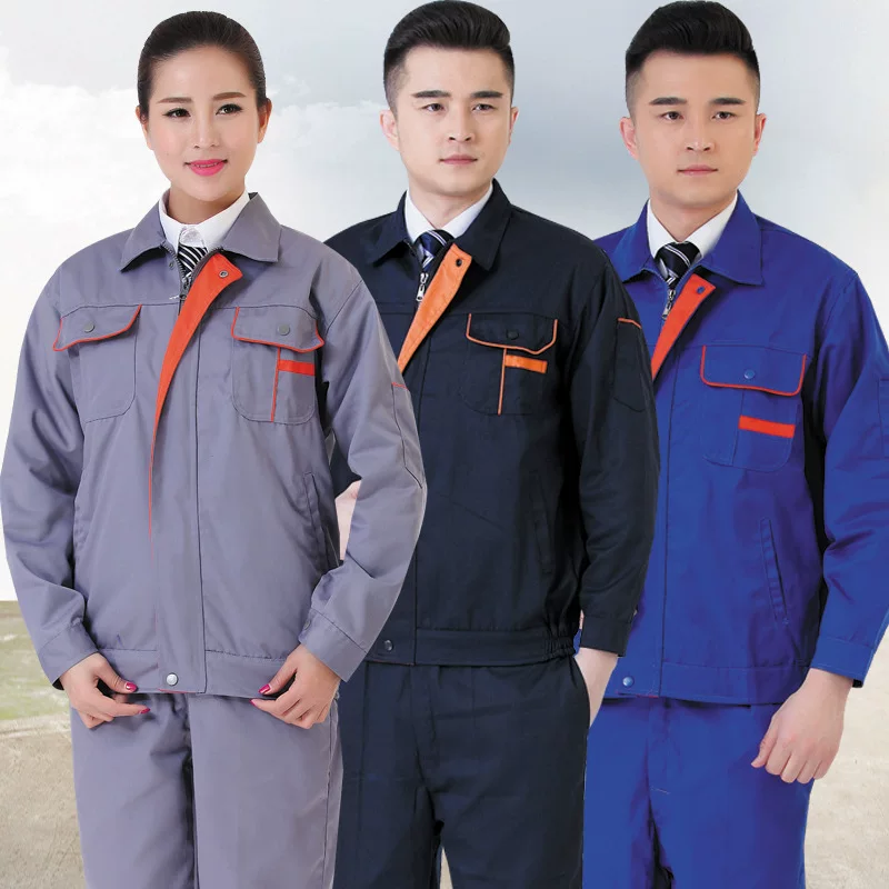 Long-sleeve, overall, uniform for work