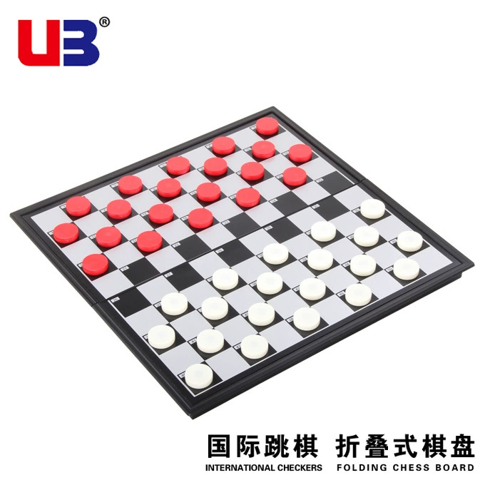 Шашки 100 сетка Международные шашки UB Youbang Шахматная игрушка Красная и белая 100 сетчатых шашек