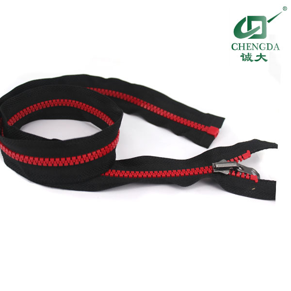 厂家直销 3号金属拉链开尾古铜牙黄铜合金锁头 用羽绒服衣服裤子