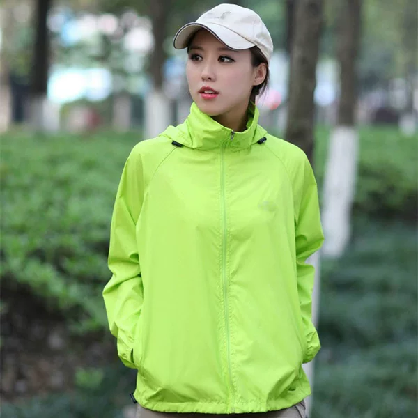 Outdoor Clothing Sports Skin Windbreaker Quick-drying Clothing Men's and Women's Sunscreen Clothing Skin Clothing Waterproof LOGO Printing Work Clothes