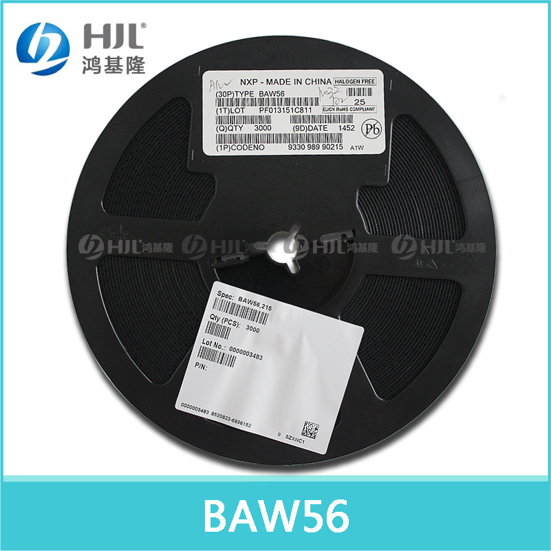 原装BAW56 SOT-23丝印A1W贴片高速开关二极管开关管正品全新