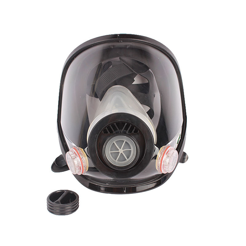 批发【唐丰】TF-AL可配梯形滤毒盒滤毒罐硅胶大视野防毒全面具