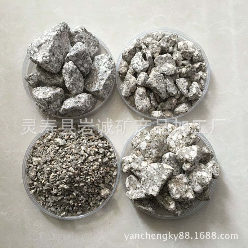 厂家供应养生麦饭石净化水质麦饭石花卉种植饲料粉粉状矿物
